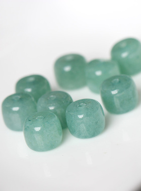 东陵玉手串老型珠散珠子玉珠