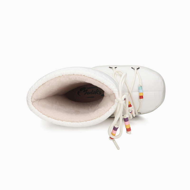 Yarloks/雅乐士毛绒雪地靴女冬季防滑高筒户外雪地棉靴 252185A,淘宝优惠券,粉丝福利购,淘宝优惠卷