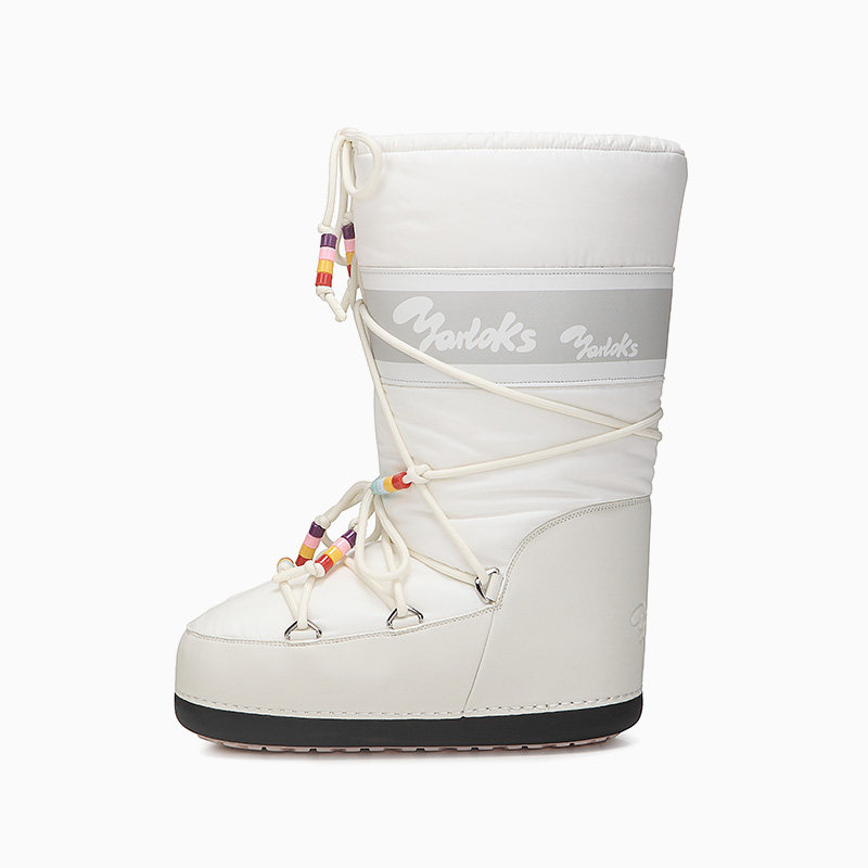 Yarloks/雅乐士毛绒雪地靴女冬季防滑高筒户外雪地棉靴 252185A,淘宝优惠券,粉丝福利购,淘宝优惠卷