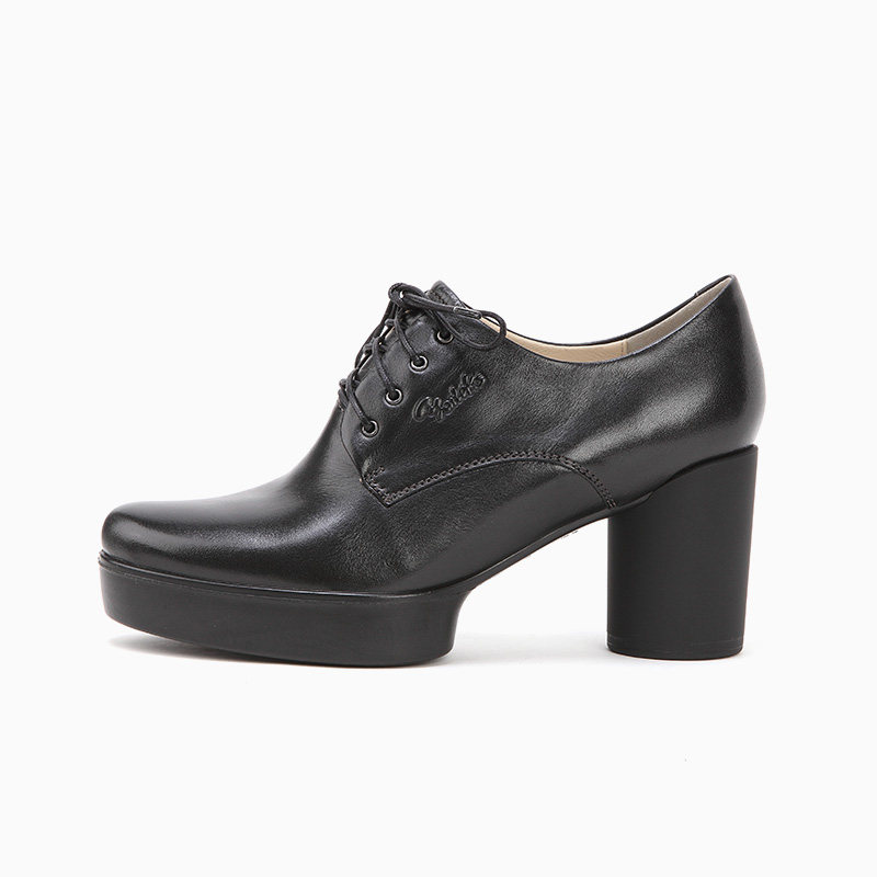 Yarloks/雅乐士通勤女单鞋真皮粗跟高防水台高跟鞋 2223203,淘宝优惠券,粉丝福利购,淘宝优惠卷