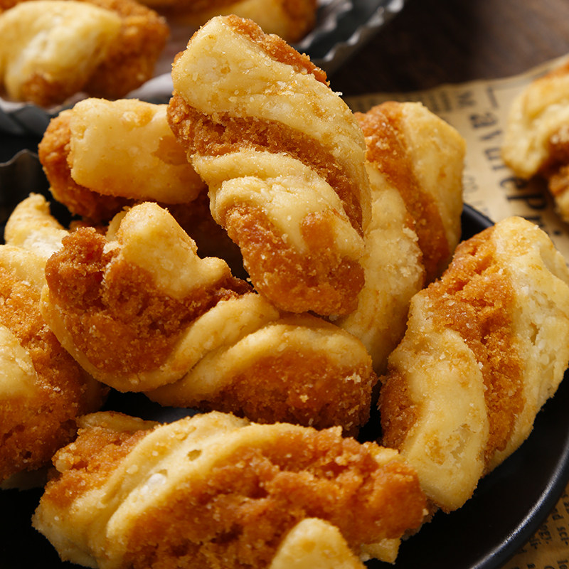 陇禾源蜂蜜油果子250g袋装西北手工油炸麻花经典甜味小吃即食,淘宝优惠券,粉丝福利购,淘宝优惠卷