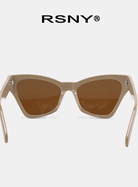 RSNY Square OVAL蝴蝶太阳眼镜个性小众轻奢高级感墨镜MJ0015C