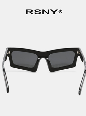 RSNY Glam SQUARE方形太阳眼镜男女同款轻奢小众设计墨镜MJ0012A