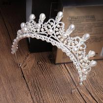 Korean Version Bride Super Fairy Crown Classic Pearl Water Drop Styling Wedding Hair Accessories Wedding Hair Accessories Manufacturers Wholesale