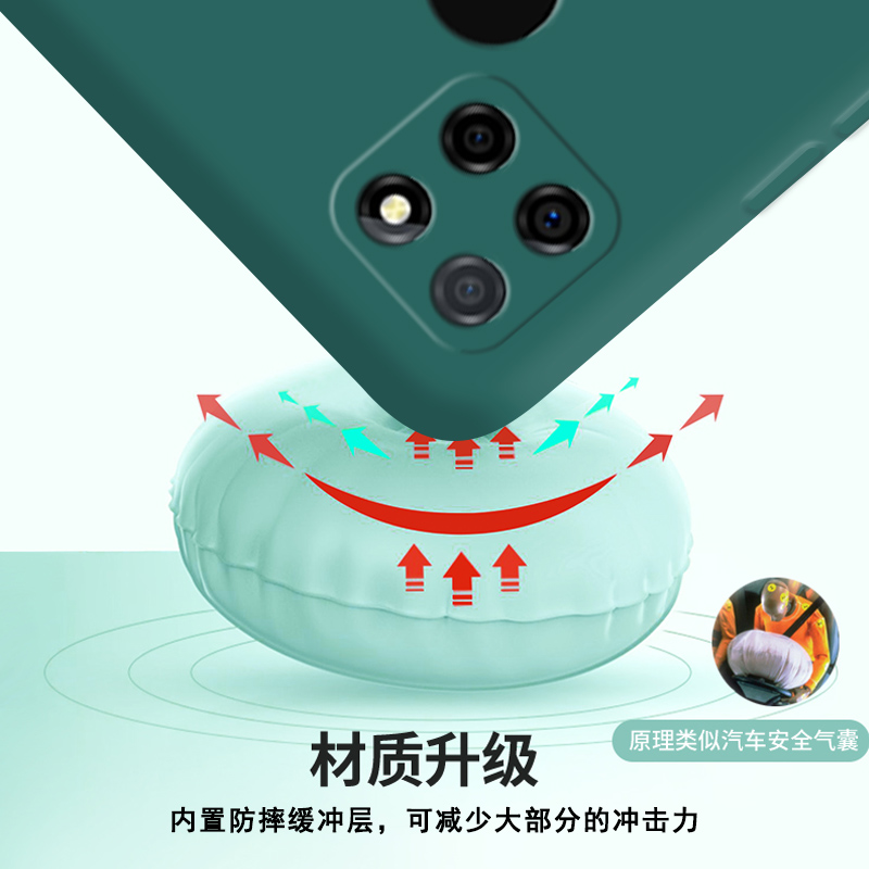 真我realmeV3手机壳V3新款液态硅胶realme套opporealmev3全包镜头防摔网红女35G软oppo5G男生rmx2200钢化膜潮 - 图3