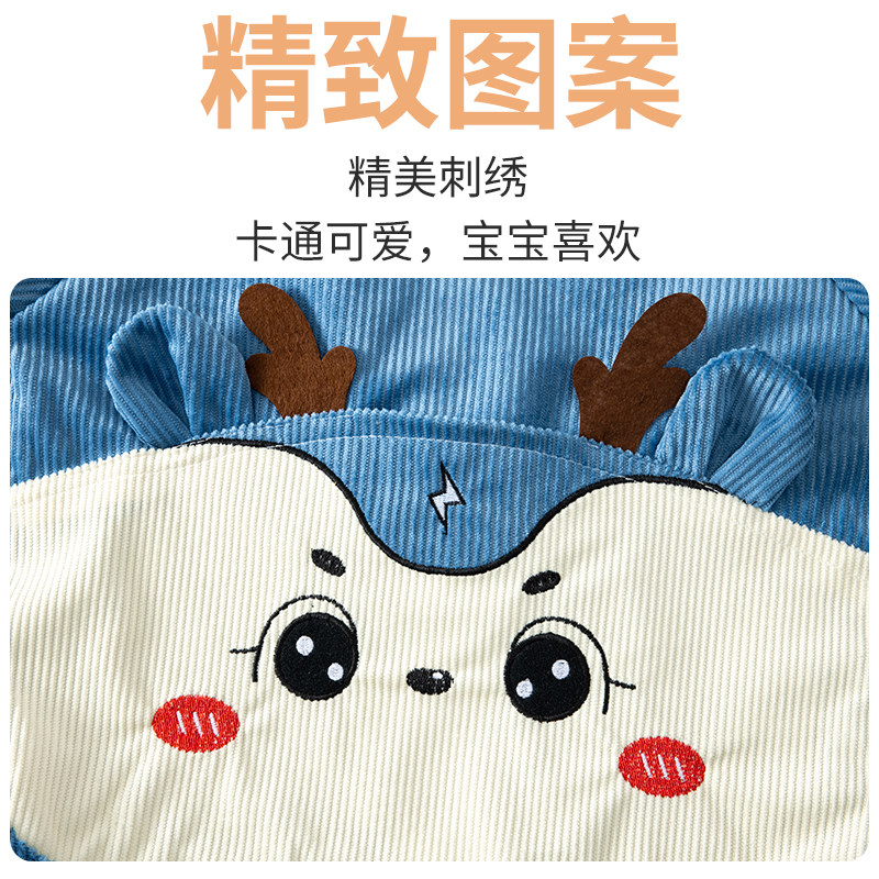 宝宝罩衣秋冬季长袖儿童防水防脏吃饭衣婴儿围兜男女童围裙反穿衣,淘宝优惠券,粉丝福利购,淘宝优惠卷