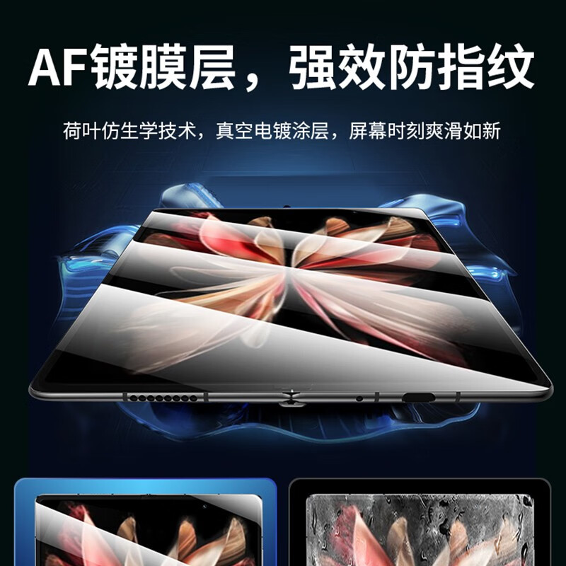 vivoxfold2/3磨砂保护膜xfold2/3手机膜折叠屏vivo3代磨砂水凝膜全包钢化后背膜xfold3内外侧边中轴膜适用于 - 图1