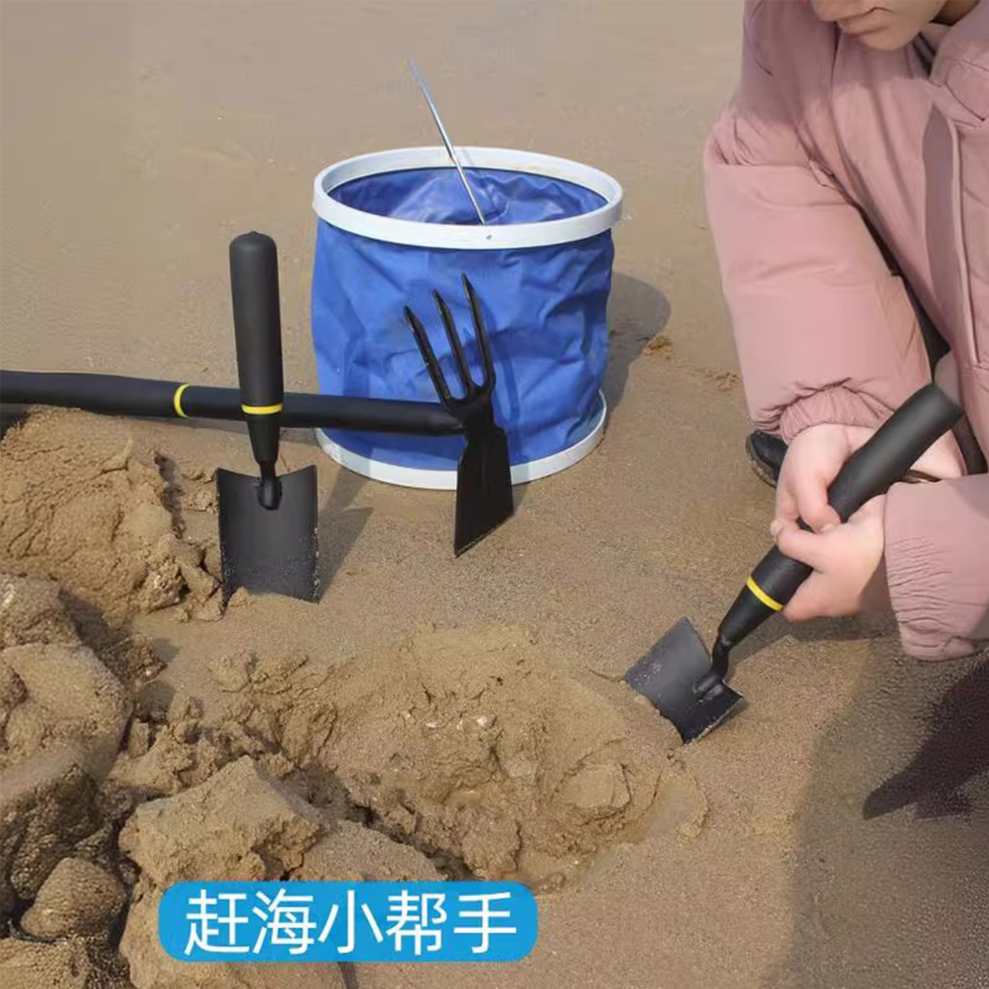 小铲子园艺种花工具锰钢家用栽养花挖土野菜神器种菜铁锹三件套装,淘宝优惠券,粉丝福利购,淘宝优惠卷