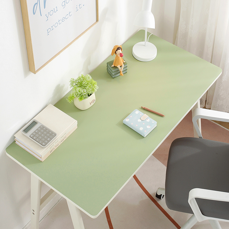 儿童环保专用绿色桌布书桌垫写字台桌垫子学生电脑办公室桌面保护 - 图1