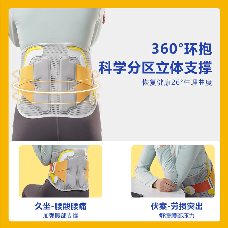 腰椎间盘突出腰围男女医用护腰带 wspen护具（器械）