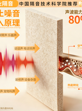 【环保级】专业强效隔音吸音板