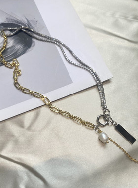 好品质小众锁骨链复古毛衣链项链