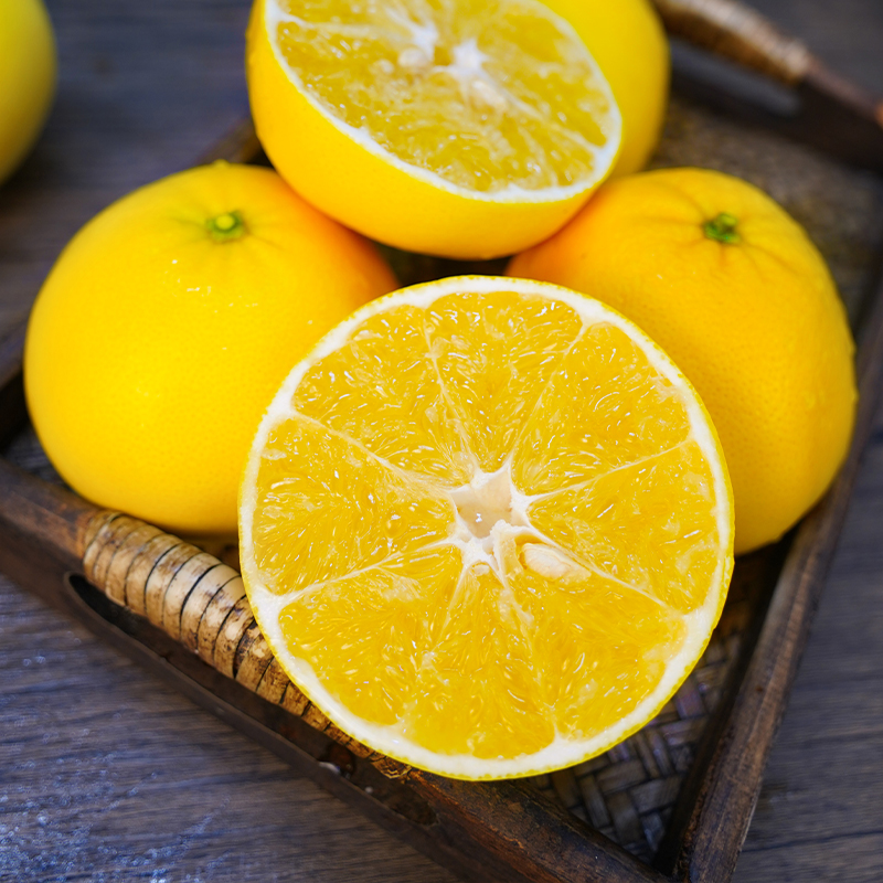 爆汁黄金葡萄柚子新鲜20斤福建平和当季水果蜜柚黄甜西柚子10包邮-图0