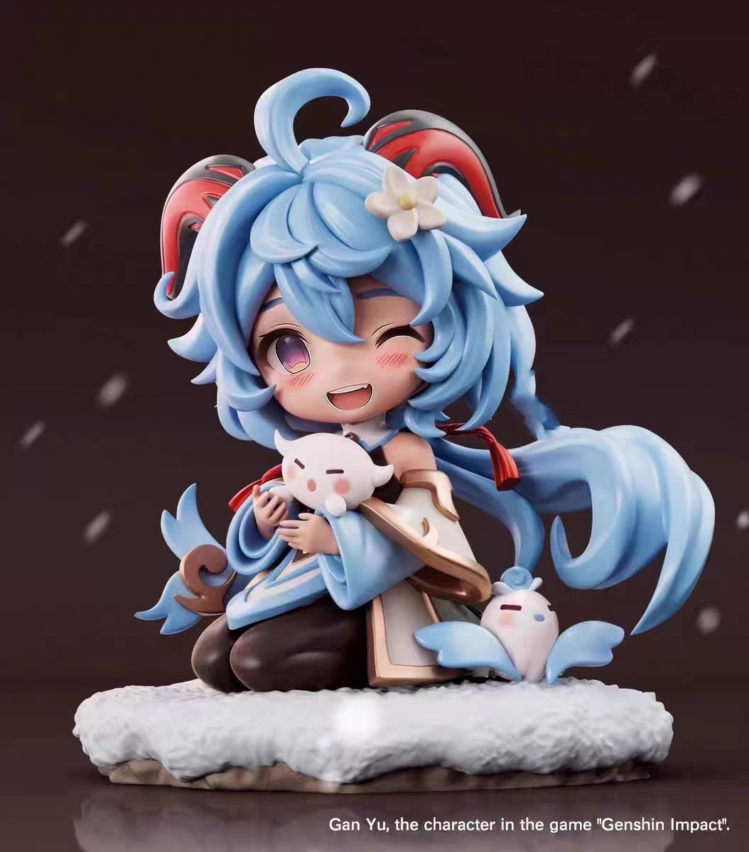 动漫游戏周边Q版胡桃小甘雨摆件手办送朋友男生生日礼物公仔雕像,淘宝优惠券,粉丝福利购,淘宝优惠卷