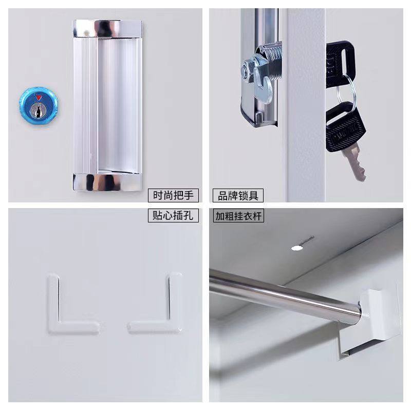 钢制更衣柜宿舍储物柜员工柜鞋柜存储铁皮柜健身房带锁衣柜文件柜,淘宝优惠券,粉丝福利购,淘宝优惠卷