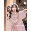 2025 autumn and spring new cherry blossom pink Hanfu