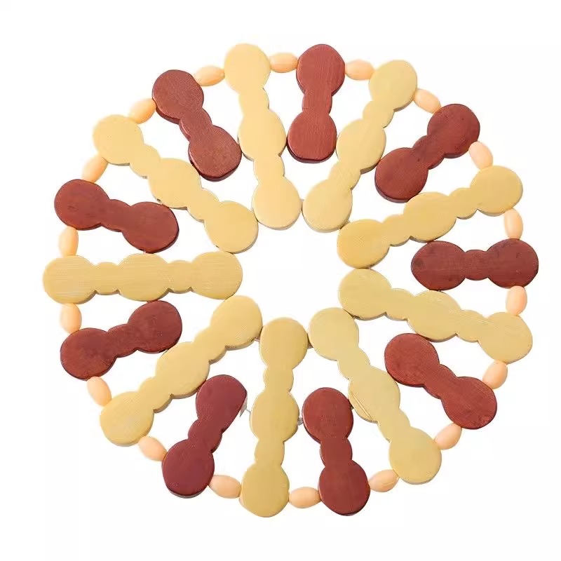 竹子隔热垫大号砂锅垫防烫餐桌垫子厚餐垫碗垫盘垫杯垫耐高温桌面 - 图3