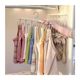 Wave clothes hanger clothes for home dormitory student hook underwear hanger multi-hook multi-function rotary storage tool