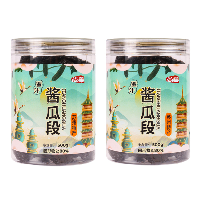 尚华苏州蜜汁酱黄瓜段甜脆酱菜腌制黄瓜开胃菜下饭菜咸菜袋装秘制 - 图3