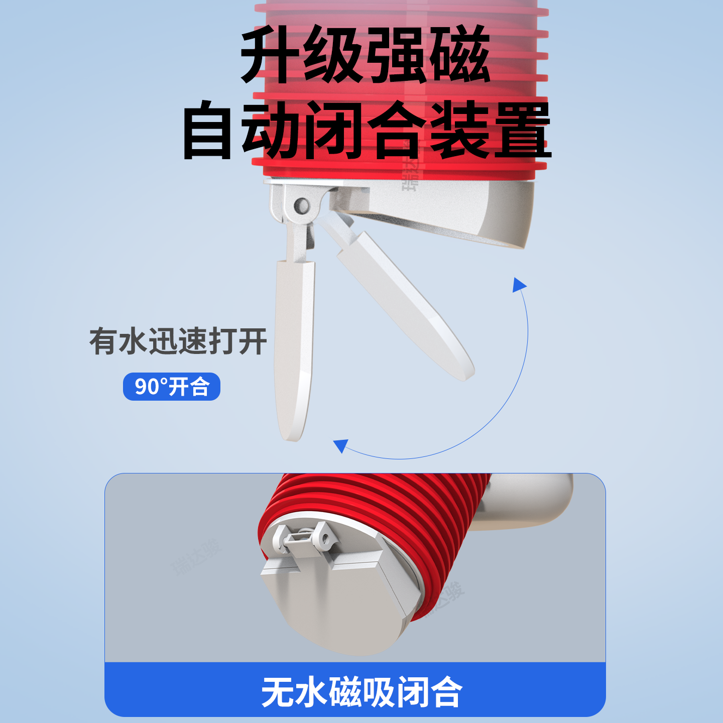 45度墙排下水三通洗手盆洗衣机扫地接头卫生间下水管防臭密封神器 - 图2