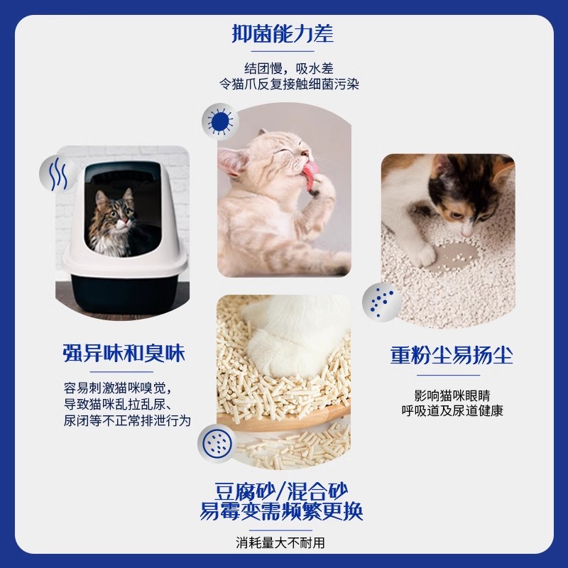 铂钻猫砂膨润土除臭低尘进口everclean猫砂矿砂抑菌5.4kg包邮猫沙 - 图2