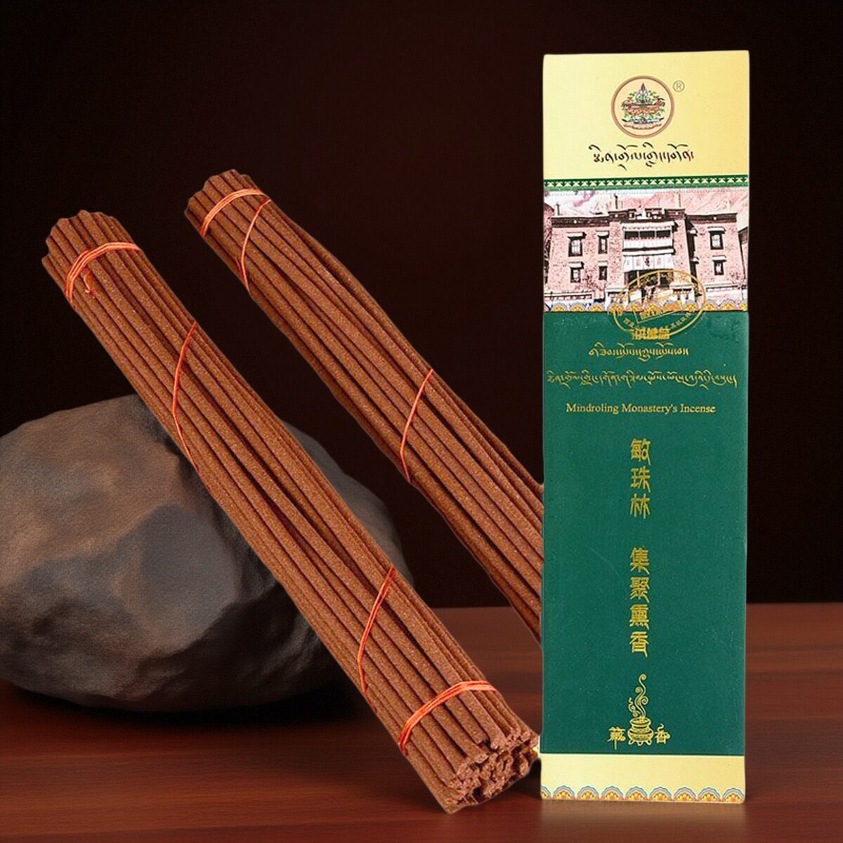 西行人 敏珠林集聚熏香藏香佛堂供佛香四级100支装室内净化空气 - 图2