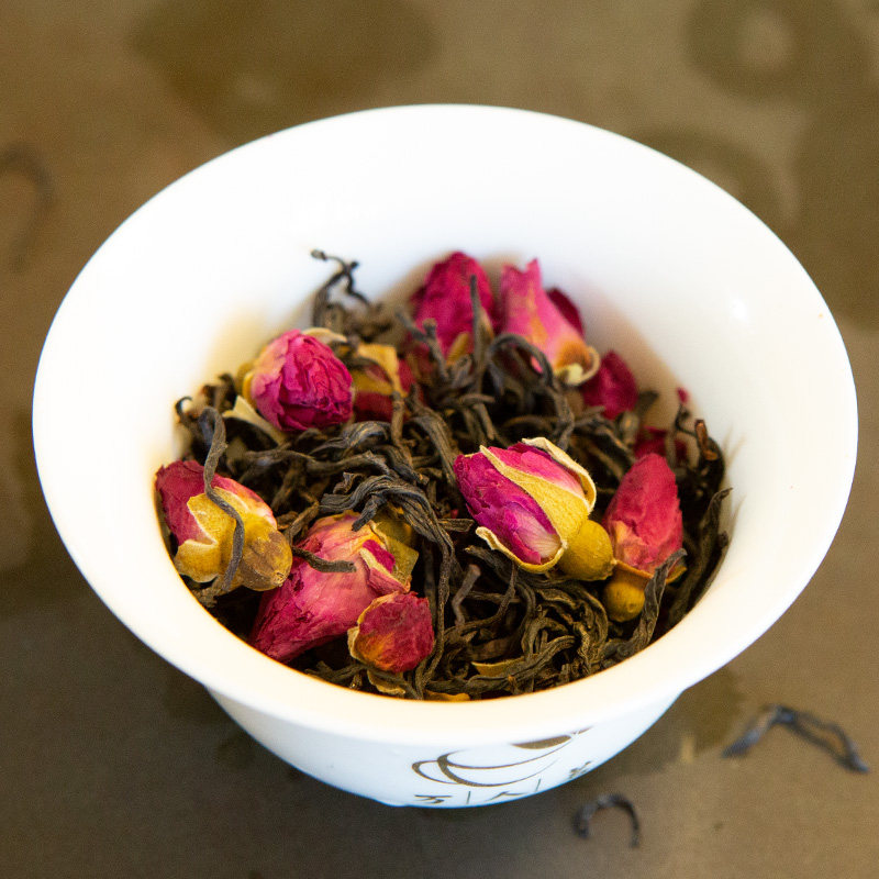 【厂家直销】武夷山重瓣玫瑰花红茶特级正山小种新茶叶50g