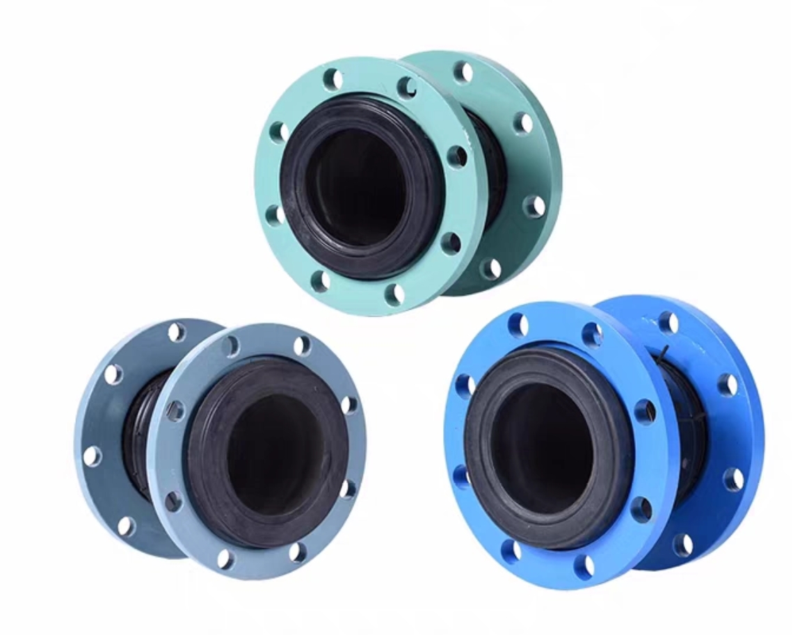 KXT型可曲挠橡胶接头避震喉软连接橡胶软接头dn150 80 100 50热卖 - 图1