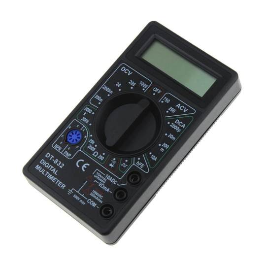 DT832 Multimeter, Handmultimeter, Multimeter, Elektriker-Multimeter, Ein-Aus-Summer