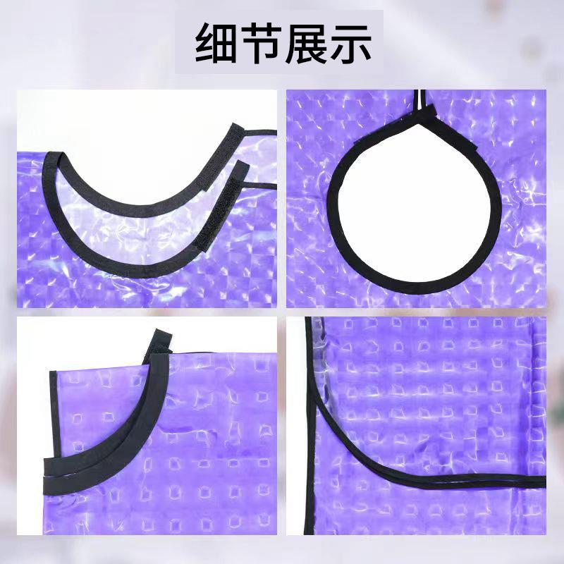 水立方披肩发店发廊焗油烫染防水围布焗油不沾发美发用品理发围布