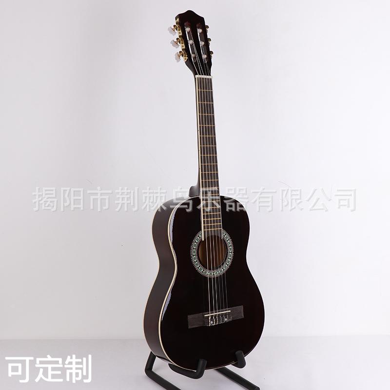 32寸34寸36寸39寸云杉木亮光初学者学生古典吉他木吉他guitar厂家 - 图3