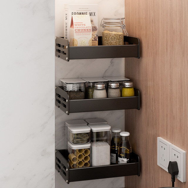 Kitchen multi-specification small combination spice storage rack