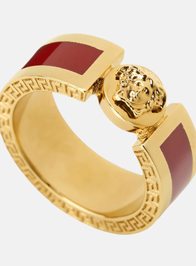 【12期免息】VERSACE/范思哲 男女同款Icon戒指