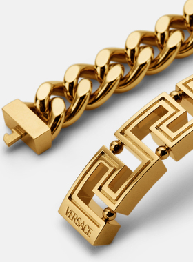 【12期免息】VERSACE/范思哲 男士Greca Chain手链