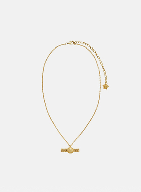 【送礼】VERSACE/范思哲 女士Gianni Ribbon项链