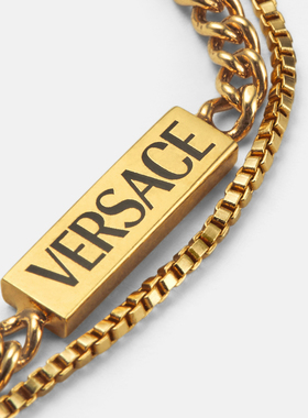 【送礼】VERSACE/范思哲 Safety Pin手链