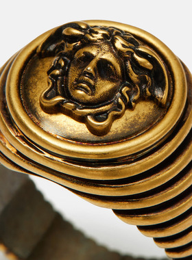 【秀场同款】VERSACE/范思哲 男女同款Medusa戒指