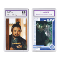 Wang Cheng Si-pen Signature Photo A Instant Rating Card Brick-framed photo frame