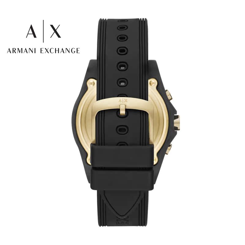 Armani 阿玛尼手表官方正品时尚休闲潮流男士石英轻奢腕表AXT1004