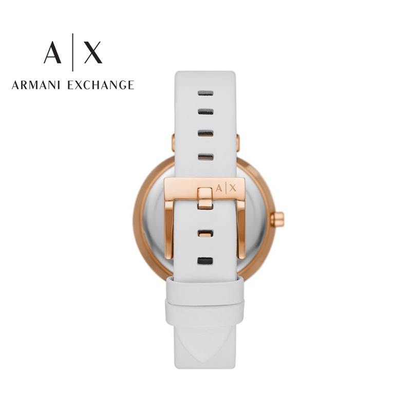 Armani阿玛尼官方旗舰店新款女士镶钻手表简约名牌正品AX5914