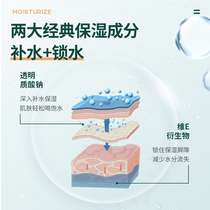 只轻ToLight男士爽肤水补水水杨酸须后水保湿水乳护肤品清爽-图2