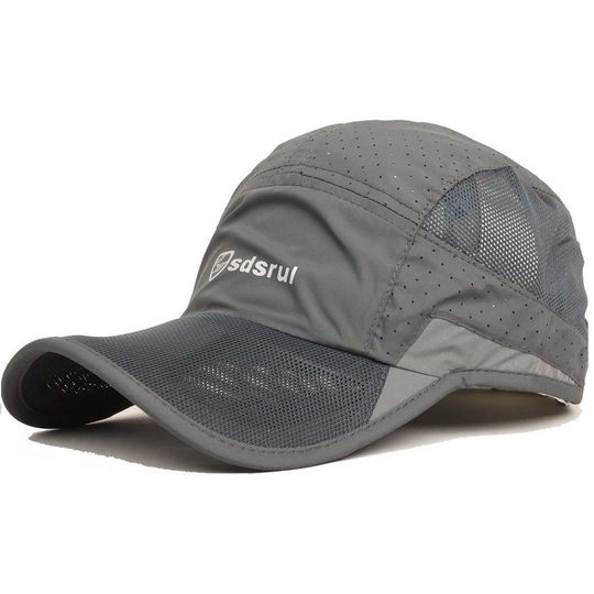 Hut Herren Frühling und Sommer schnell trocknendes Mesh Sonnenschutz Baseballkappe Outdoor Sonnenhut Frühling Schirmmütze atmungsaktiv und dünn