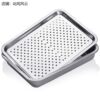 304 stainless steel tea tray large darkened tea