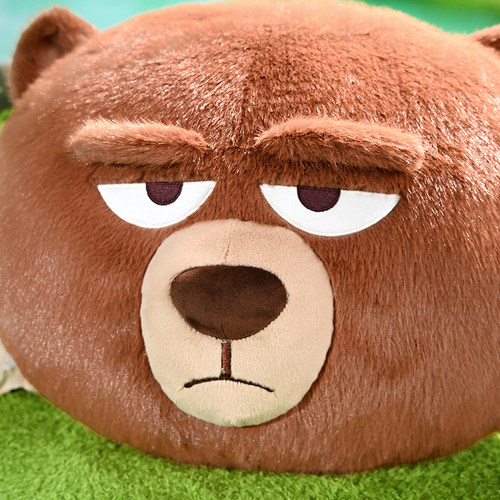 迪士尼 potdemiel蜂蜜罐河狸变身计划毛绒玩偶公仔靠睡抱枕生礼物 - 图0