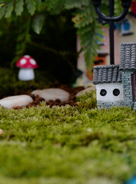 微景观中式风摆件手工多肉小饰品