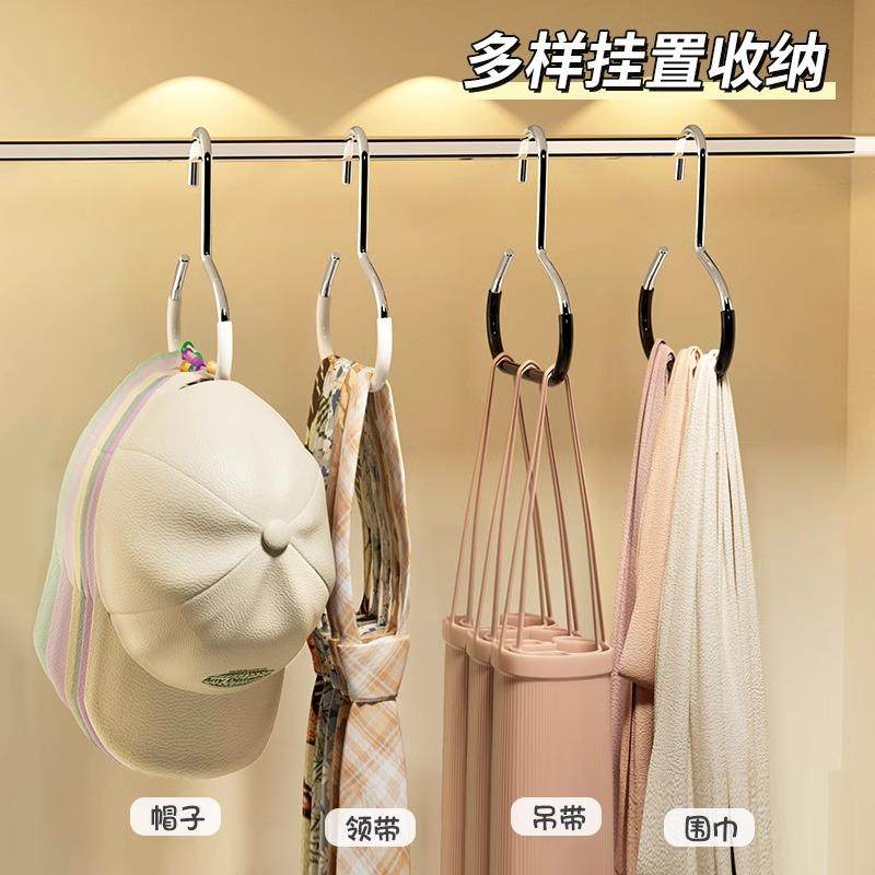 帽子收纳神器宿舍衣柜内挂鸭舌棒球帽吊带家用多功能挂帽子展示架