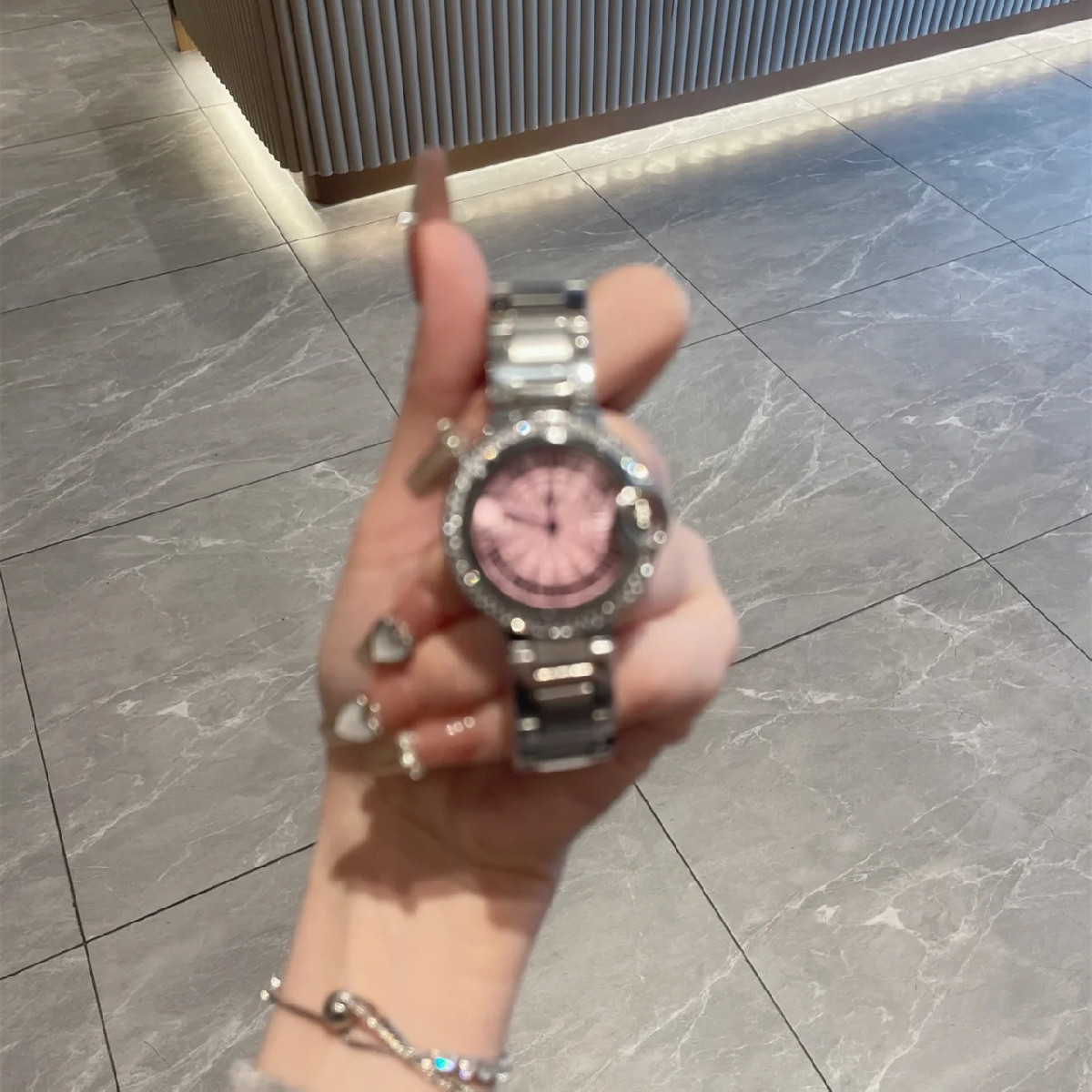 ciloa气球小众轻奢女表小巧粉表 迪洛希国产腕表