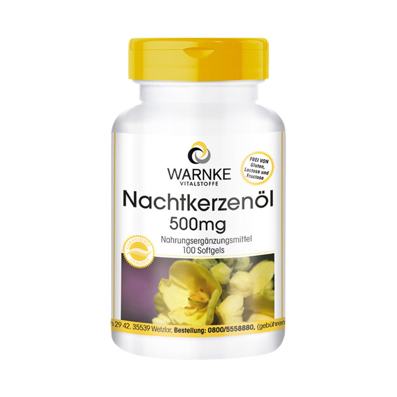 德国月见草油调理内分泌女性软胶囊 WARNKEVITALSTOFFE海外旗大豆异黄酮