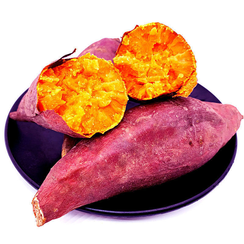 新鲜西瓜红纯甜蜜薯粉糯软红心地瓜 悦典食品番薯