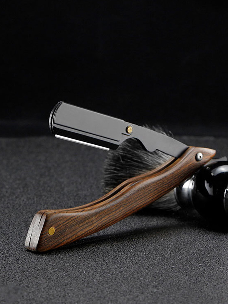 刮刀理发店专用男士剃须刀手动修面刀老式修脸剃头刀女士刮脸美发